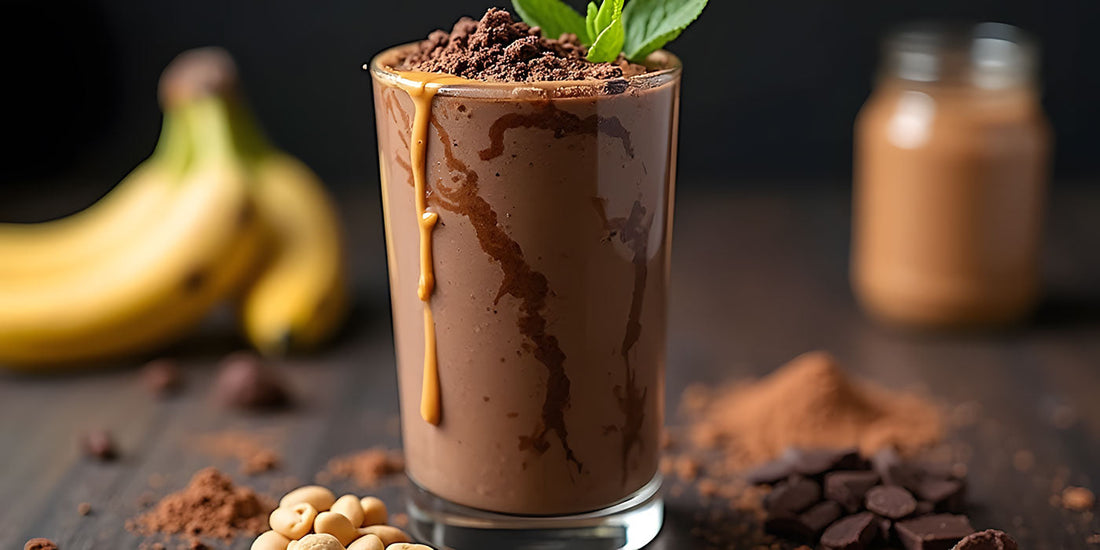 Pea-Nutty Chocolate Smoothie