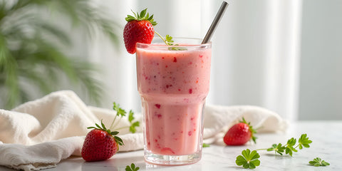 Strawberry Clover Smoothie
