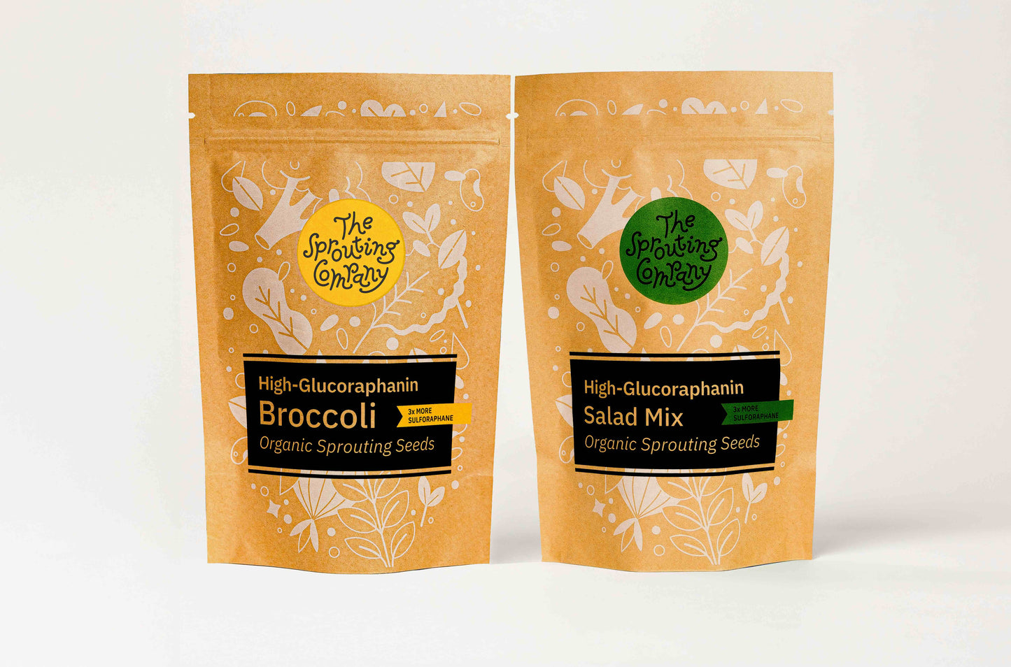 Broccoli and salad mix seed bundle