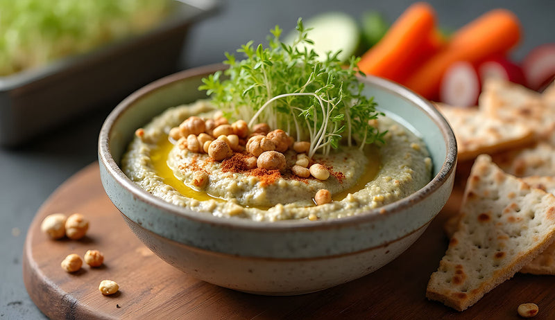 Alfalfa Sprout Hummus