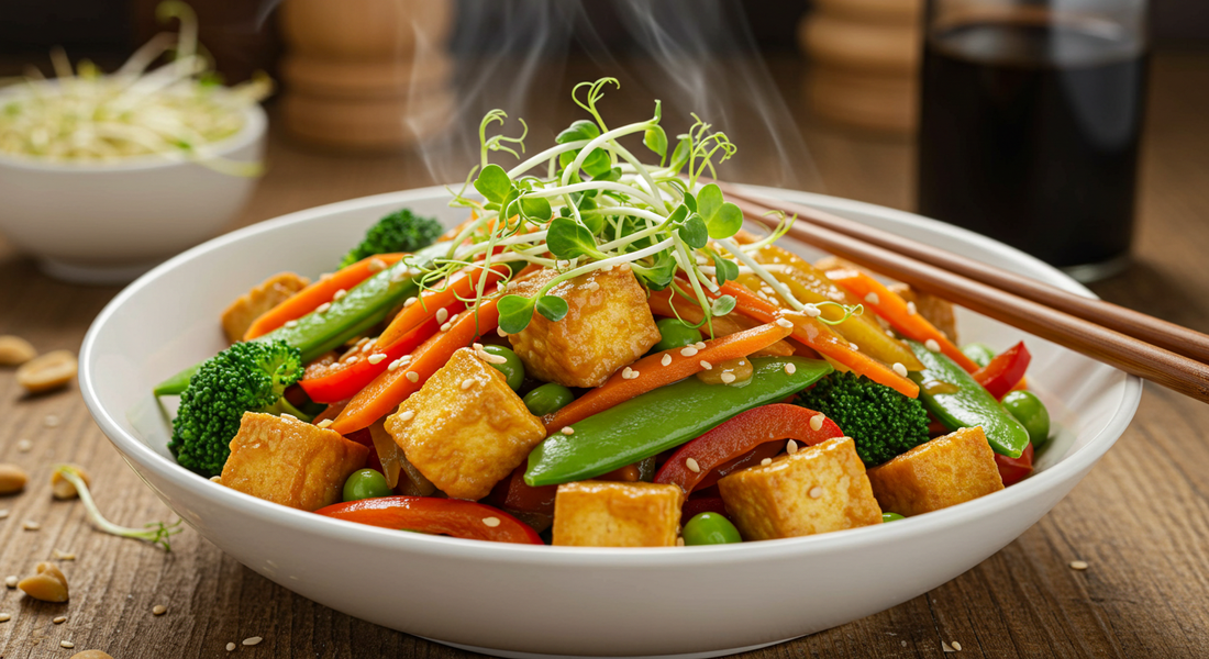Mung Bean Sprout Spring Rolls