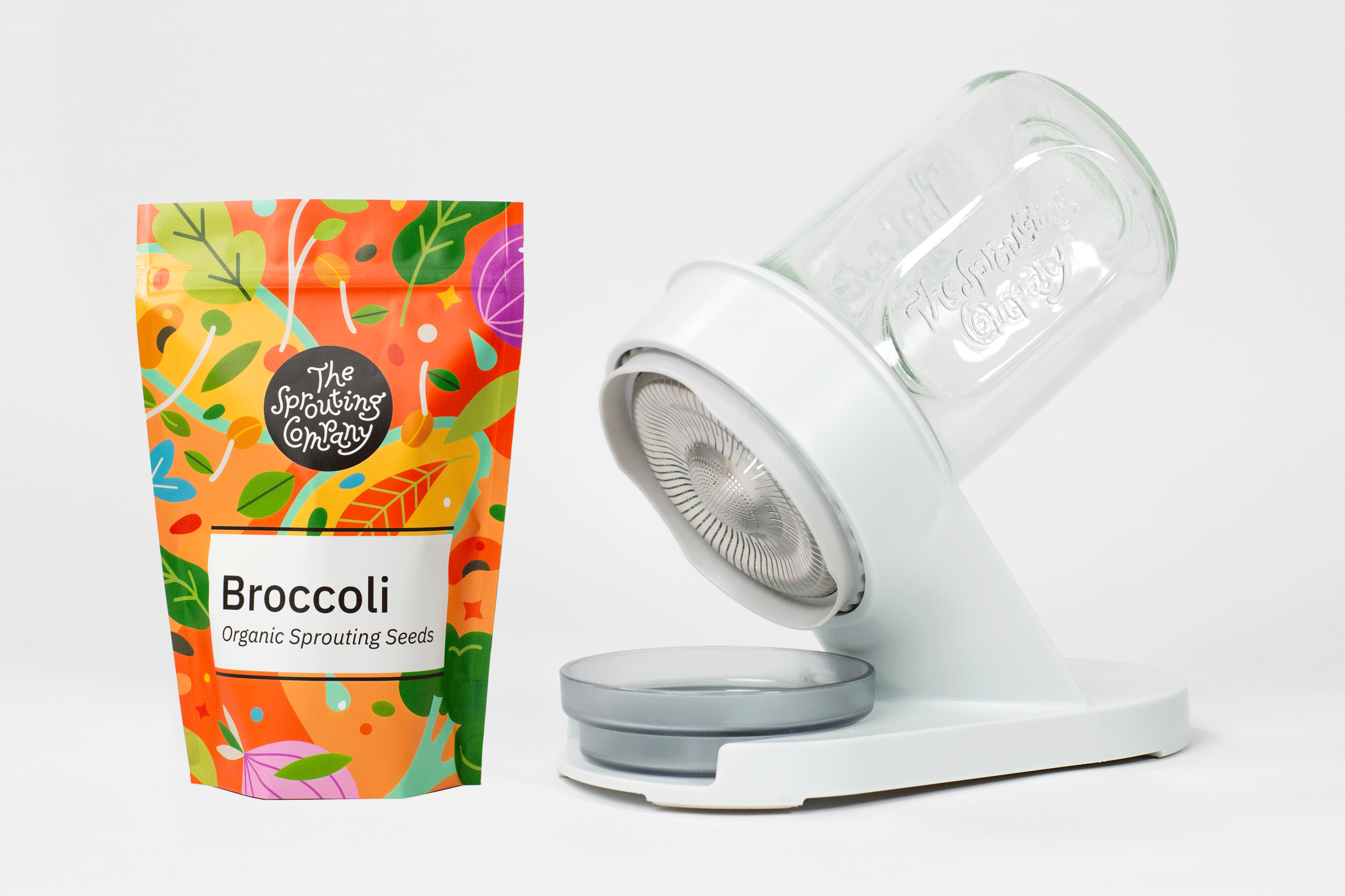 Starter Bundle: Organic Broccoli 8oz – The Sprouting Company