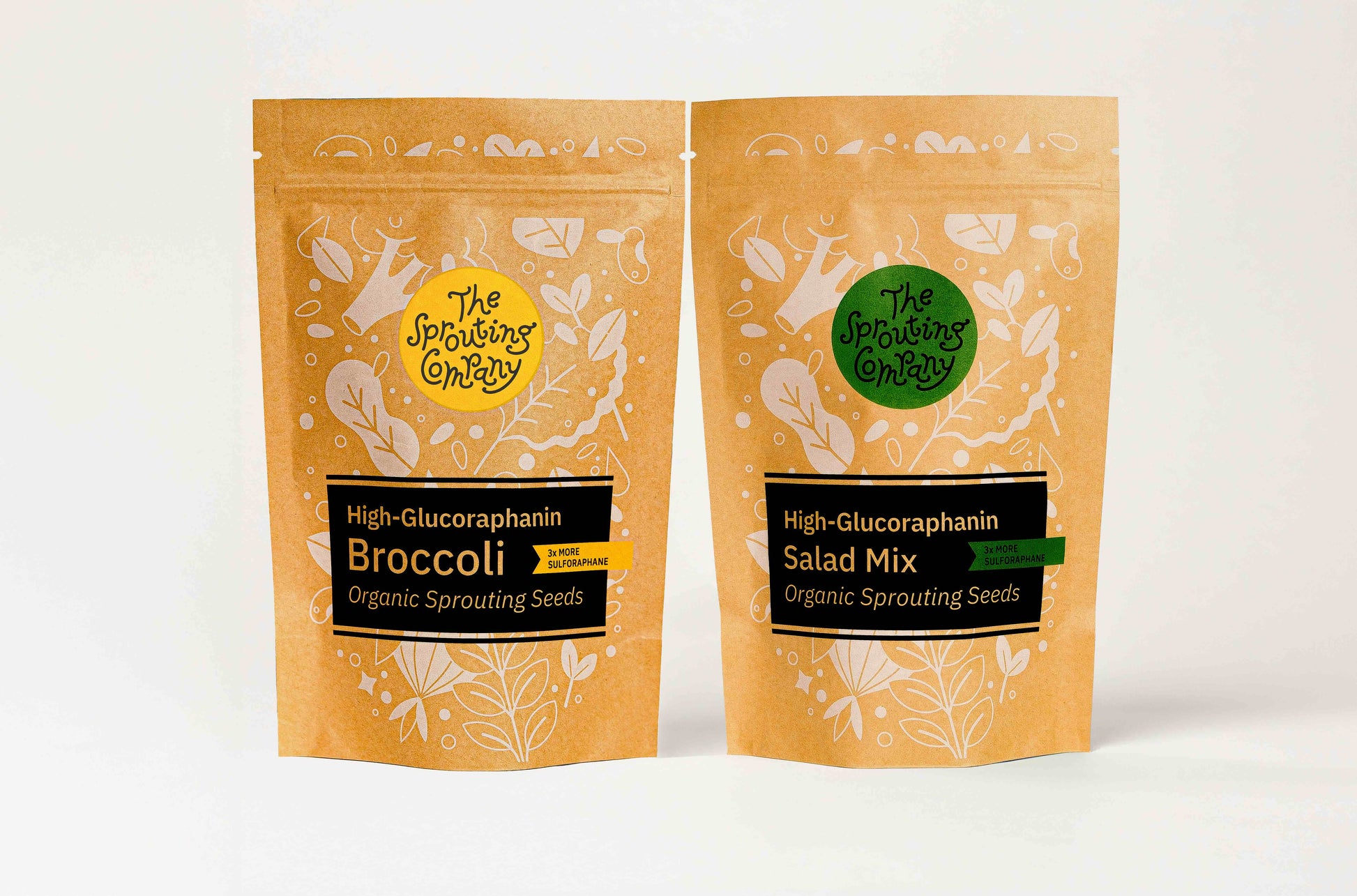 Broccoli and salad mix seed bundle