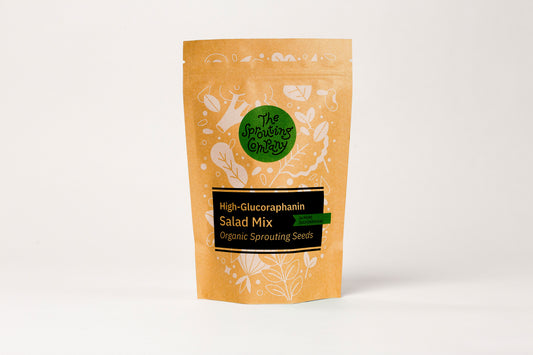 Glucoraphanin salad mix sprouting seeds package