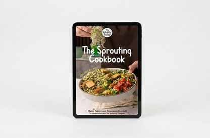The Sprouting Cookbook digital ebook cover